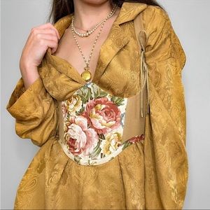 Floral Underbust Corset